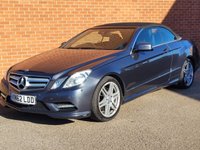 USED 2012 62 MERCEDES-BENZ E-CLASS 2.1 E250 CDI BlueEfficiency Sport Cabriolet 2dr Diesel G-Tronic+ Euro 5 (s/s) (204 ps) LOW MILES - HIGH SPEC - AUTOMATIC