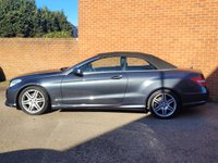 USED 2012 62 MERCEDES-BENZ E-CLASS 2.1 E250 CDI BlueEfficiency Sport Cabriolet 2dr Diesel G-Tronic+ Euro 5 (s/s) (204 ps) LOW MILES - HIGH SPEC - AUTOMATIC