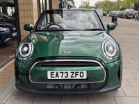 USED 2023 73 MINI CONVERTIBLE 1.5 Cooper Exclusive Convertible 2dr Petrol Steptronic Euro 6 (s/s) (136 ps) Satellite Grey Chester Leather
