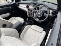 USED 2023 73 MINI CONVERTIBLE 1.5 Cooper Exclusive Convertible 2dr Petrol Steptronic Euro 6 (s/s) (136 ps) Satellite Grey Chester Leather