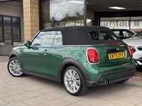 USED 2023 73 MINI CONVERTIBLE 1.5 Cooper Exclusive Convertible 2dr Petrol Steptronic Euro 6 (s/s) (136 ps) Satellite Grey Chester Leather