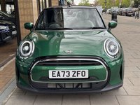 USED 2023 73 MINI CONVERTIBLE 1.5 Cooper Exclusive Convertible 2dr Petrol Steptronic Euro 6 (s/s) (136 ps) Satellite Grey Chester Leather