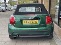 USED 2023 73 MINI CONVERTIBLE 1.5 Cooper Exclusive Convertible 2dr Petrol Steptronic Euro 6 (s/s) (136 ps) Satellite Grey Chester Leather