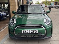 USED 2023 73 MINI CONVERTIBLE 1.5 Cooper Exclusive Convertible 2dr Petrol Steptronic Euro 6 (s/s) (136 ps) Satellite Grey Chester Leather