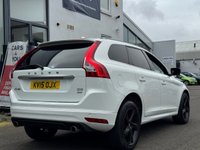 USED 2015 15 VOLVO XC60 2.4 D5 R-Design Lux Nav SUV 5dr Diesel Geartronic AWD Euro 5 (215 ps) THIS CAR COMES WITH 6 MONTHS WARRANTY , BREAKDOWN COVER & RECOVERY++  18 INCH ALLOY WHEELS + FRONT HEATED SEATS + WINTER PACK WITH ACTIVE BENDING LIGHTS + NAVIGATION SYSTEM + BLUETOOTH + DAB RADIO + USB CONNECTION + AUX CONNECTION + FRONT AND REAR PARKING SENSORS + REVERSING CAMERA + FULL  LEATHER TRIM  + FRONT HEATED SEATS + CRUISE CONTROL + CLIMATE CONTROL + PRIVACY GLASS + ELECTRIC PARKING BRAKE + HILL HOLD ASSIST + ELECTRIC SEAT ADJUSTMENT + TRACTION CONTROL + DAY TIME RUNNING LIGHTS + PADDL