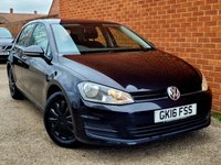 USED 2016 16 VOLKSWAGEN GOLF 1.2 TSI BlueMotion Tech S Hatchback 5dr Petrol Manual Euro 6 (s/s) (85 ps) LOW INSURANCE - &pound;35 TAX