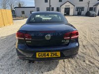 USED 2014 64 VOLKSWAGEN EOS 2.0 TDI BlueMotion Tech Exclusive Cabriolet 2dr Diesel DSG Euro 5 (s/s) (140 ps) RARE EXLUSIVE PACK FSH 2 KEYS