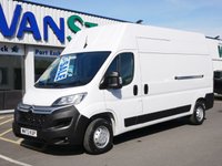 USED 2023 73 CITROEN RELAY 35 2.2 BLUEHDI 140 BHP L3 H3 EXTRA HIGH ROOF ENTERPRISE DELIVERY MILES | SAT NAV | H3 EXTRA HIGH ROOF