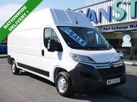 USED 2023 73 CITROEN RELAY 35 2.2 BLUEHDI 140 BHP L3 H3 EXTRA HIGH ROOF ENTERPRISE DELIVERY MILES | SAT NAV | H3 EXTRA HIGH ROOF