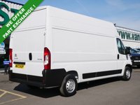 USED 2023 73 CITROEN RELAY 35 2.2 BLUEHDI 140 BHP L3 H3 EXTRA HIGH ROOF ENTERPRISE DELIVERY MILES | SAT NAV | H3 EXTRA HIGH ROOF