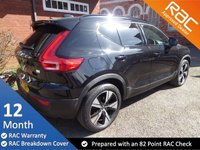 USED 2022 71 VOLVO XC40 1.5h T4 Recharge 10.7kWh R-Design SUV 5dr Petrol Plug-in Hybrid Auto Euro 6 (s/s) (211 ps) Price includes 12 Monthe RAC Approved used car warranty with roadaside assistance included
