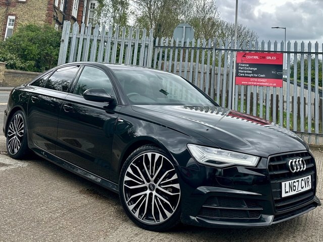 2017 67 AUDI A6 SALOON 2.0 TDI ultra Black Edition Saloon 4dr Diesel S Tronic Euro 6 (s/s) (190 ps)