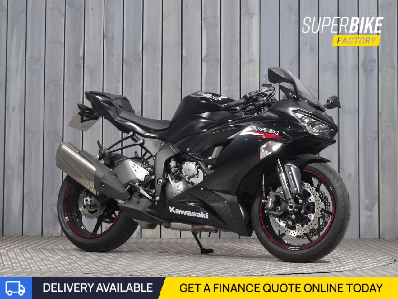 2021 KAWASAKI NINJA ZX-6R BLACK with 2556 miles - Used