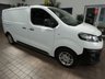 USED 2021 21 VAUXHALL VIVARO-E 3100 75kWh Dynamic Panel Van 5dr Electric Auto L1 H1 (136 ps) 3 SEATS APP SAT NAV ANDROID APPLE CARPLAY PARKING SENSORS PLYLINED BULKHEAD 1 OWNER SERVICE HISTORY WARRANTY