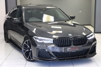 USED 2022 22 BMW 5 SERIES 520D 2.0 MHT M SPORT SALOON MSPORTPRO JULY WARRANTY BODYKIT 20"