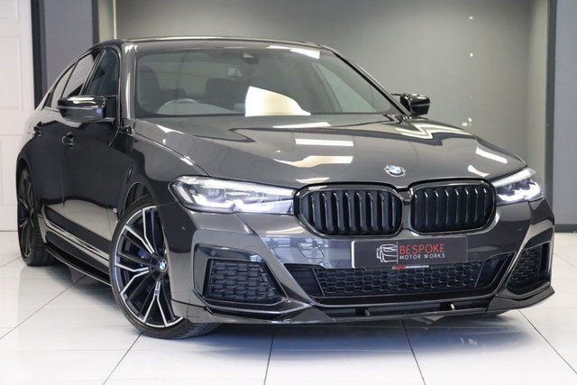 2022 22 BMW 5 Series 520D 2.0 MHT M SPORT SALOON