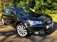 USED 2014 14 AUDI A1 1.4 TFSI Sport Hatchback 3dr Petrol Manual Euro 5 (s/s) (122 ps) 1 LADY OWNER FROM NEW ///ONLY  26,400 MILES//AIRCON //ALLOYS//BLUETOOTH//SPORTS SEATS//LEATHER BOUND MULTI-FUNCTIONAL STEERING WHEEL//6-SPEED 
