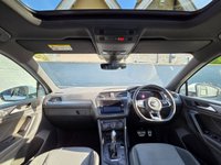 USED 2018 68 VOLKSWAGEN TIGUAN 2.0 TDI R-Line SUV 5dr Diesel DSG 4Motion Euro 6 (s/s) (150 ps) Dual zone climate control A/C, Sunroof, Heated Seats, Part Leather Interior, Satellite navigation, Adaptive Cruise control, Bluetooth connectivity for calls and music, Apple Car play, Android Auto, USB, AUX input, Paddleshift gears, Different drive modes, Auto dimming rear view mirror, Power folding heated wingmirrors, Rear tinted windows, DAB radio, 360 parking sensors, Park Pilot, Front Assist, Auto headlights, 20" alloy wheels.