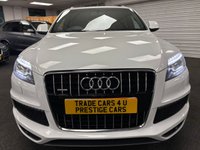 USED 2013 13 AUDI Q7 3.0 TDI V6 S line Plus SUV 5dr Diesel Tiptronic quattro Euro 5 (s/s) (245 ps) UK DELIVERY FLAT FEE &pound;175 (SUBJECT TO DEAL) *OVER 100 IMAGES ON OUR WEBSITE*BESPOKE FINANCE ARRANGED*PART EXCHANGE WELCOME*ALL VEHICLES HPI CLEAR