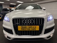 USED 2013 13 AUDI Q7 3.0 TDI V6 S line Plus SUV 5dr Diesel Tiptronic quattro Euro 5 (s/s) (245 ps) UK DELIVERY FLAT FEE &pound;175 (SUBJECT TO DEAL) *OVER 100 IMAGES ON OUR WEBSITE*BESPOKE FINANCE ARRANGED*PART EXCHANGE WELCOME*ALL VEHICLES HPI CLEAR