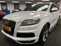 USED 2013 13 AUDI Q7 3.0 TDI V6 S line Plus SUV 5dr Diesel Tiptronic quattro Euro 5 (s/s) (245 ps) UK DELIVERY FLAT FEE &pound;175 (SUBJECT TO DEAL) *OVER 100 IMAGES ON OUR WEBSITE*BESPOKE FINANCE ARRANGED*PART EXCHANGE WELCOME*ALL VEHICLES HPI CLEAR