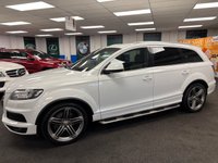 USED 2013 13 AUDI Q7 3.0 TDI V6 S line Plus SUV 5dr Diesel Tiptronic quattro Euro 5 (s/s) (245 ps) UK DELIVERY FLAT FEE &pound;175 (SUBJECT TO DEAL) *OVER 100 IMAGES ON OUR WEBSITE*BESPOKE FINANCE ARRANGED*PART EXCHANGE WELCOME*ALL VEHICLES HPI CLEAR