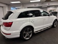 USED 2013 13 AUDI Q7 3.0 TDI V6 S line Plus SUV 5dr Diesel Tiptronic quattro Euro 5 (s/s) (245 ps) UK DELIVERY FLAT FEE &pound;175 (SUBJECT TO DEAL) *OVER 100 IMAGES ON OUR WEBSITE*BESPOKE FINANCE ARRANGED*PART EXCHANGE WELCOME*ALL VEHICLES HPI CLEAR