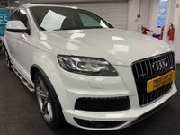 USED 2013 13 AUDI Q7 3.0 TDI V6 S line Plus SUV 5dr Diesel Tiptronic quattro Euro 5 (s/s) (245 ps) UK DELIVERY FLAT FEE &pound;175 (SUBJECT TO DEAL) *OVER 100 IMAGES ON OUR WEBSITE*BESPOKE FINANCE ARRANGED*PART EXCHANGE WELCOME*ALL VEHICLES HPI CLEAR