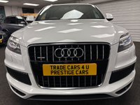 USED 2013 13 AUDI Q7 3.0 TDI V6 S line Plus SUV 5dr Diesel Tiptronic quattro Euro 5 (s/s) (245 ps) UK DELIVERY FLAT FEE &pound;175 (SUBJECT TO DEAL) *OVER 100 IMAGES ON OUR WEBSITE*BESPOKE FINANCE ARRANGED*PART EXCHANGE WELCOME*ALL VEHICLES HPI CLEAR