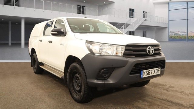2018 67 Toyota HI-Lux 2.4 D-4D Active Pickup Double Cab 4dr Diesel Manual 4WD Euro 6 (3.5t) (150 ps)
