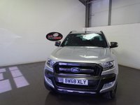 USED 2018 68 FORD RANGER 3.2 TDCi Wildtrak Pickup Double Cab 4dr Diesel Auto 4WD Euro 5 (200 ps) SAT NAV LEATHER CRUISE CAMERA H/SEATS NOT BEEN WORKED
