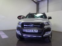 USED 2018 68 FORD RANGER 3.2 TDCi Wildtrak Pickup Double Cab 4dr Diesel Auto 4WD Euro 5 (200 ps) SAT NAV LEATHER CRUISE CAMERA H/SEATS NOT BEEN WORKED