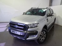 USED 2018 68 FORD RANGER 3.2 TDCi Wildtrak Pickup Double Cab 4dr Diesel Auto 4WD Euro 5 (200 ps) SAT NAV LEATHER CRUISE CAMERA H/SEATS NOT BEEN WORKED