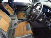 USED 2018 68 FORD RANGER 3.2 TDCi Wildtrak Pickup Double Cab 4dr Diesel Auto 4WD Euro 5 (200 ps) SAT NAV LEATHER CRUISE CAMERA H/SEATS NOT BEEN WORKED