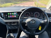 USED 2019 19 VOLKSWAGEN POLO 1.0 TSI GPF SE Hatchback 5dr Petrol Manual Euro 6 (s/s) (95 ps) ONE FORMER OWNER FROM NEW-CARPLAY