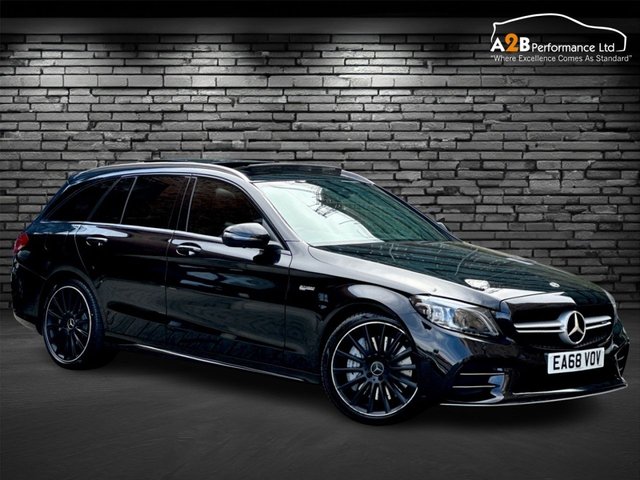 2018 68 Mercedes-Benz C-Class 3.0 C43 V6 AMG (Premium Plus) Estate 5dr Petrol G-Tronic+ 4MATIC Euro 6 (s/s) (390 ps)