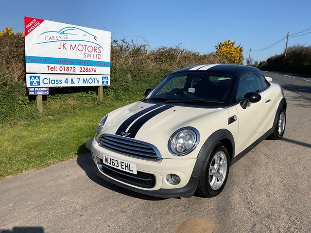 2013 63 MINI Coupe 1.6 Cooper Coupe 2dr Petrol Manual Euro 6 (s/s) (122 ps)