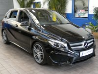 USED 2016 16 MERCEDES-BENZ B-CLASS 1.5 B180d AMG Line (Premium) MPV 5dr Diesel 7G-DCT Euro 6 (s/s) (109 ps) &pound;20 ROAD TAX SAT NAV PART LEATHER HEATED SEATS REAR VIEW CAMERA CRUISE CONTROL PARKING SENSORS 2 OWNERS SERVICE HISTORY