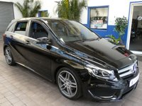 USED 2016 16 MERCEDES-BENZ B-CLASS 1.5 B180d AMG Line (Premium) MPV 5dr Diesel 7G-DCT Euro 6 (s/s) (109 ps) &pound;20 ROAD TAX SAT NAV PART LEATHER HEATED SEATS REAR VIEW CAMERA CRUISE CONTROL PARKING SENSORS 2 OWNERS SERVICE HISTORY
