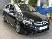 USED 2016 16 MERCEDES-BENZ B-CLASS 1.5 B180d AMG Line (Premium) MPV 5dr Diesel 7G-DCT Euro 6 (s/s) (109 ps) &pound;20 ROAD TAX SAT NAV PART LEATHER HEATED SEATS REAR VIEW CAMERA CRUISE CONTROL PARKING SENSORS 2 OWNERS SERVICE HISTORY