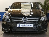 USED 2016 16 MERCEDES-BENZ B-CLASS 1.5 B180d AMG Line (Premium) MPV 5dr Diesel 7G-DCT Euro 6 (s/s) (109 ps) &pound;20 ROAD TAX SAT NAV PART LEATHER HEATED SEATS REAR VIEW CAMERA CRUISE CONTROL PARKING SENSORS 2 OWNERS SERVICE HISTORY