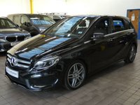 USED 2016 16 MERCEDES-BENZ B-CLASS 1.5 B180d AMG Line (Premium) MPV 5dr Diesel 7G-DCT Euro 6 (s/s) (109 ps) &pound;20 ROAD TAX SAT NAV PART LEATHER HEATED SEATS REAR VIEW CAMERA CRUISE CONTROL PARKING SENSORS 2 OWNERS SERVICE HISTORY