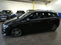 USED 2016 16 MERCEDES-BENZ B-CLASS 1.5 B180d AMG Line (Premium) MPV 5dr Diesel 7G-DCT Euro 6 (s/s) (109 ps) &pound;20 ROAD TAX SAT NAV PART LEATHER HEATED SEATS REAR VIEW CAMERA CRUISE CONTROL PARKING SENSORS 2 OWNERS SERVICE HISTORY