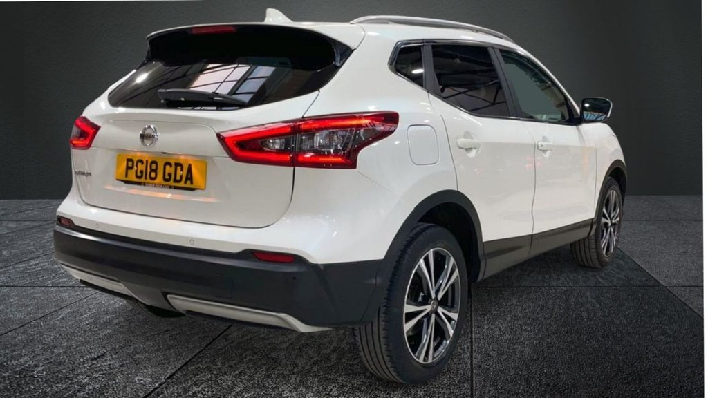 USED 2018 18 NISSAN QASHQAI 1.2 DIG-T N-Connecta SUV 5dr Petrol XTRON Euro 6 (s/s) (115 ps) PAN ROOF+360 CAMERA+NAV+P/LEATHER