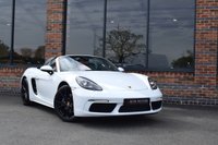 USED 2018 68 PORSCHE 718 BOXSTER 2.0T Convertible 2dr Petrol PDK Euro 6 (s/s) (300 ps) PTS WHITE / BOSE / PDLS / FSH