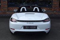 USED 2018 68 PORSCHE 718 BOXSTER 2.0T Convertible 2dr Petrol PDK Euro 6 (s/s) (300 ps) PTS WHITE / BOSE / PDLS / FSH