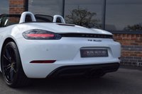 USED 2018 68 PORSCHE 718 BOXSTER 2.0T Convertible 2dr Petrol PDK Euro 6 (s/s) (300 ps) PTS WHITE / BOSE / PDLS / FSH