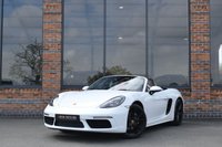 USED 2018 68 PORSCHE 718 BOXSTER 2.0T Convertible 2dr Petrol PDK Euro 6 (s/s) (300 ps) PTS WHITE / BOSE / PDLS / FSH