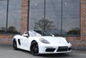 USED 2018 68 PORSCHE 718 BOXSTER 2.0T Convertible 2dr Petrol PDK Euro 6 (s/s) (300 ps) PTS WHITE / BOSE / PDLS / FSH