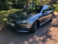 USED 2016 16 AUDI A4 AVANT 2.0 TDI S line Quattro Estate 5dr Diesel S Tronic Euro 6 (s/s) (190 ps//QUATTRO Euro 6 WITH ONLY 58,000 MILES//DAYTONA GREY METALLIC WITH BLACK HALF LEATHER//TECHNOLOGY PACKAGE//AUDI PHONE BOX WITH WIRELESS CHARGING//WIDE SCREEN SATELLITE NAVIGATION//HEATED FRONT SEATS// COLOUR DIS, ELECTRIC FOLDING AUTO DIMMING DOOR MIRRORS WITH KERB VIEW, LED LIGHTS HEADLIGHTS WITH DYNAMIC REAR AND FRONT INDICATORS. RARE QUATTRO CAR WITH AN EXCELLENT SERVICE HISTORY//AUTO GEARBOX OIL // CAMBELT // WATERPUMP RECENTLY RENEWED//ULEZ COMPLIANT\\ QUATTRO Euro 6 WITH 58,000 MILES FINISHED IN DAYTONA GREY METALLIC WITH BLACK HALF LEATHER, TECHNOLOGY PACKAGE, AUDI PHONE BOX WITH WIRELESS CHARGING, WIDE SCREEN SATELLITE NAVIGATION, HEATED FRONT SEATS, 4 WAY LUMBAR SUPPORT, COLOUR DIS, ELECTRIC FOLDING AUTO DIMMING DOOR MIRRORS WITH KERB VIEW, LED LIGHTS HEADLIGHTS WITH DYNAMIC REAR AND FRONT INDICATORS. RARE QUATTRO CAR WITH AN EXCELLENT SERVICE HISTORY//AUTO GEARBOX OIL // CAMBELT // WATERPUMP RECENTLY RENEWED